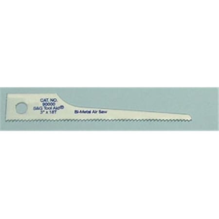 S&G Tool Aid S and G Tool Aid 90000 Air Saw Blades 3 in. Scroll 18Tpi SGT-90000